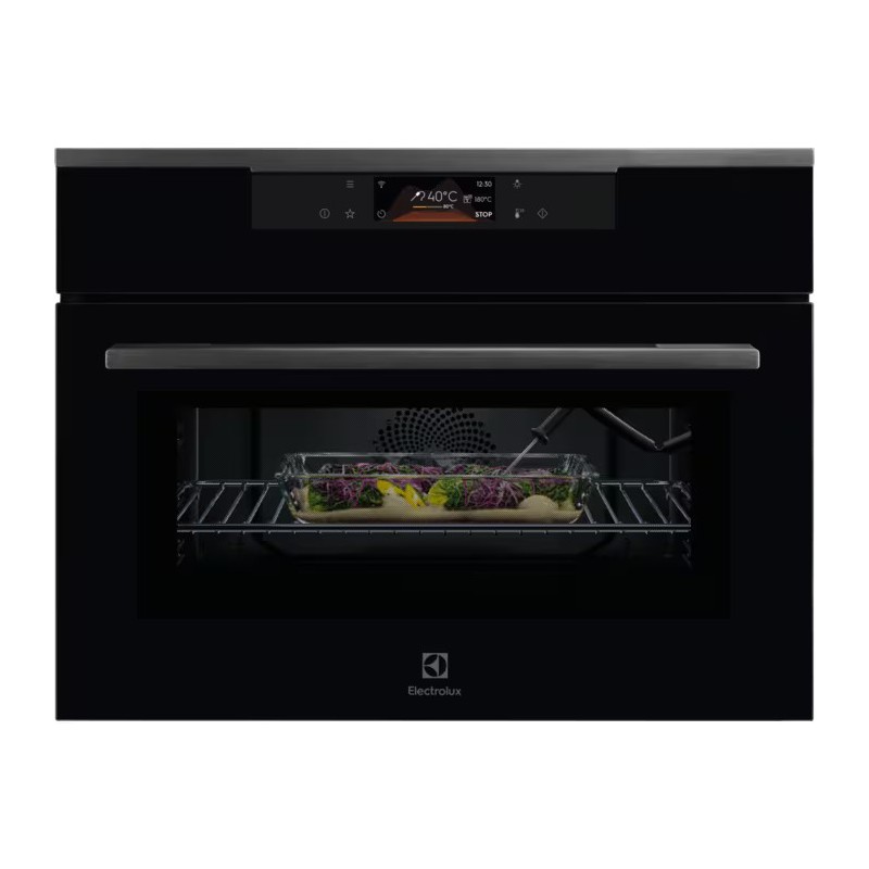 KVLBE09H Electrolux | Horno microondas multifunción negro KVLBE09H de 60 cm