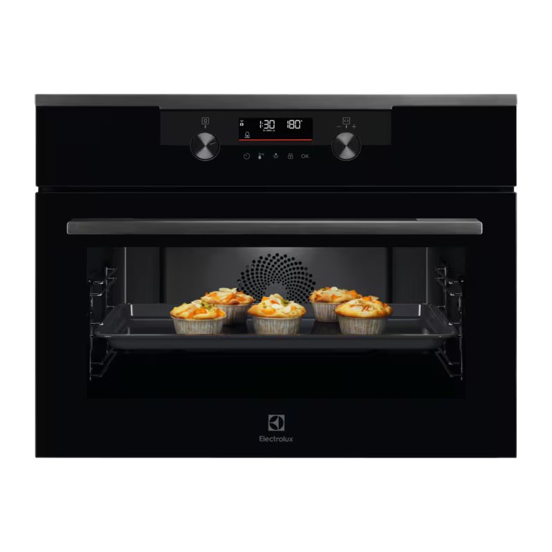 KVDDP46WH PRONTA CONSEGNA - Electrolux | Forno pirolitico multifunzione KVDDP46WH finitura nero da 60 cm