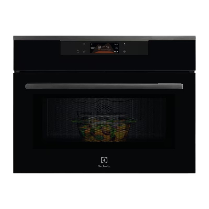 KVMBE08H Electrolux | Four à micro-ondes encastrable 60 cm avec grill, KVMBE08H, finition noire