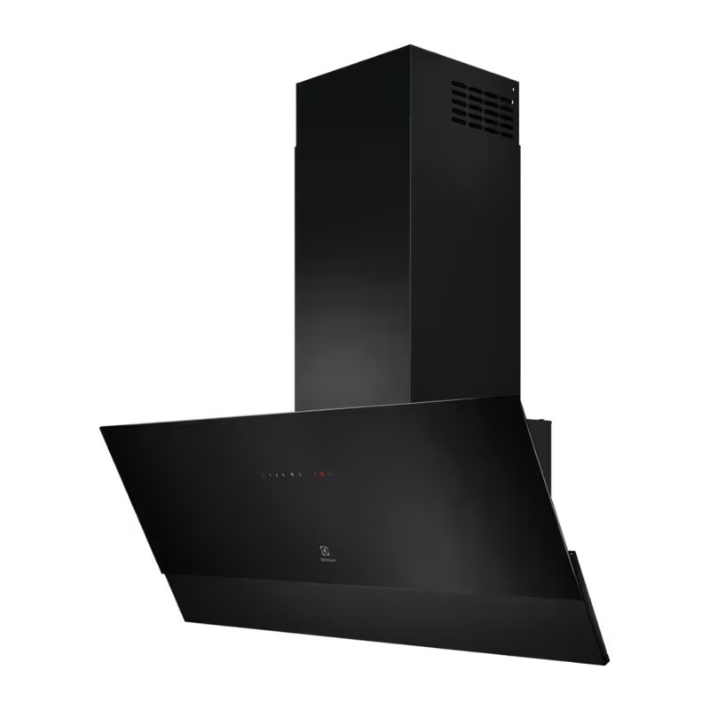 LFV639K Electrolux | LFV639K 90cm Wall-Mounted Hood with Black Glass Finish