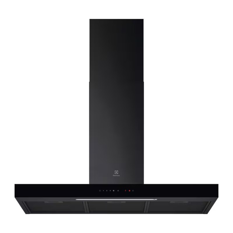 LFT819K Electrolux | Campana extractora mural LFT819K de 90 cm con acabado en negro