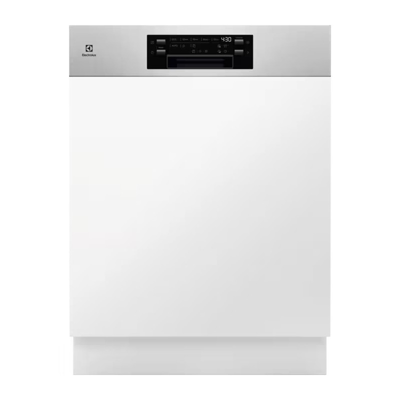 E62IB200SX Electrolux | Lavastoviglie parzialmente integrata E62IB200SX con cruscotto inox da 60 cm