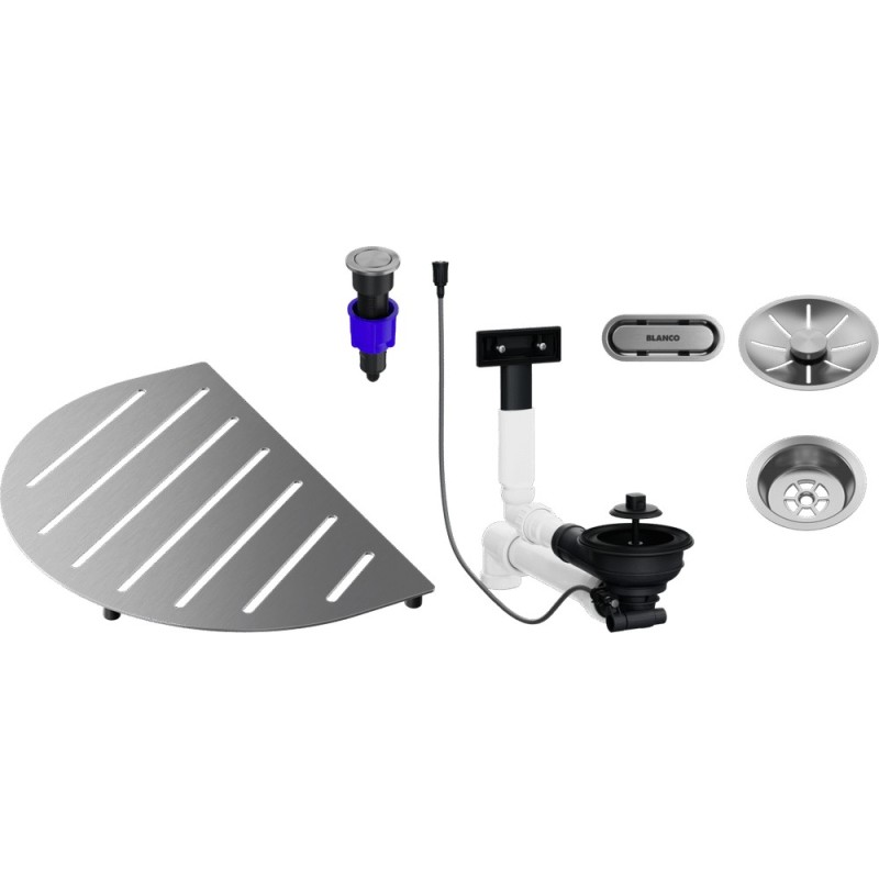 1527993 Blanco | OOVALON BUNDLE 1527993 Stainless Steel Sink Accessory Bundle