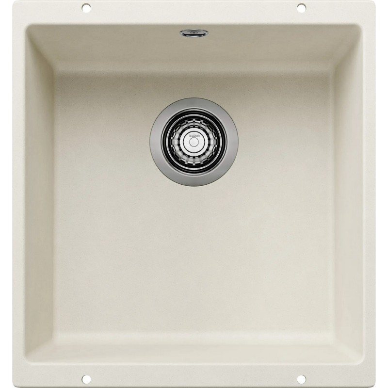 1527145 PRONTA CONSEGNA - Blanco | Lavello a una vasca ROTAN 400-U 1527145 finitura soft white da 43 cm - Sottotop