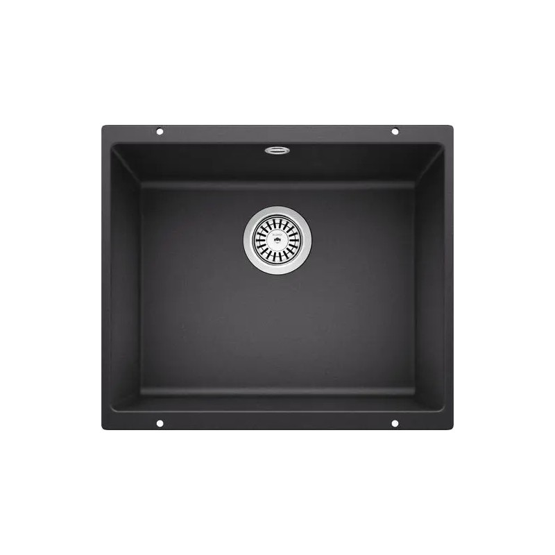 1523075 PRONTA CONSEGNA - Blanco | Lavello a una vasca ROTAN 500-U 1523075 finitura antracite da 53 cm - Sottotop
