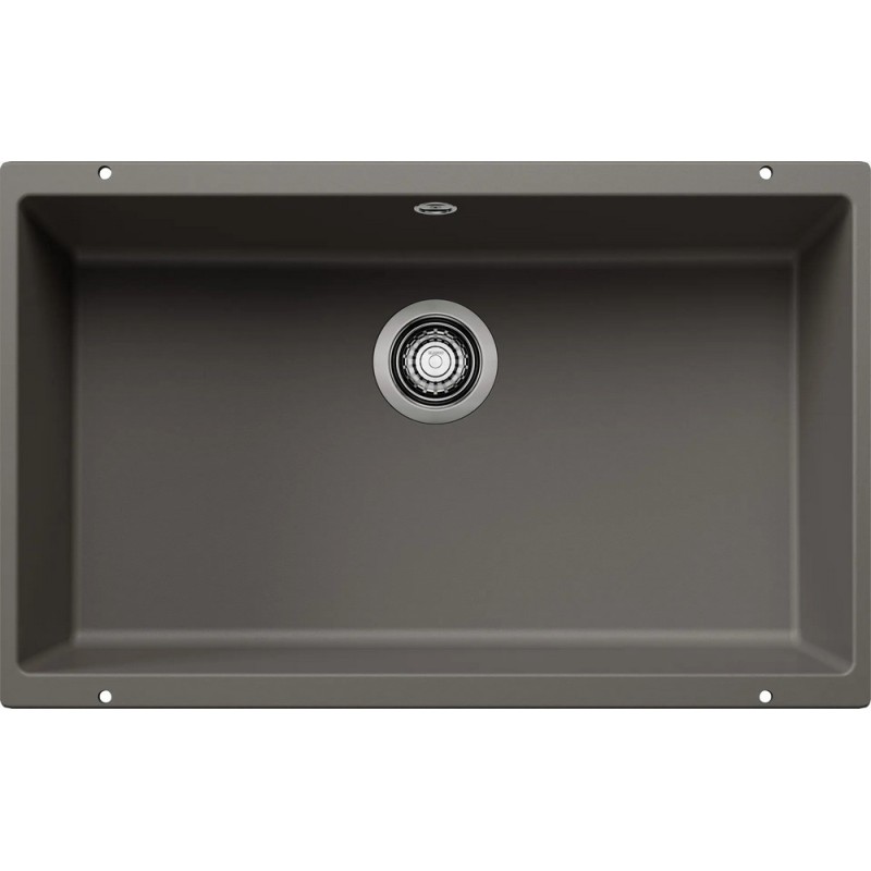 1527330 Blanco | 73 cm single-bowl ROTAN 700-U 1527330 sink in volcano grey finish - Undermount