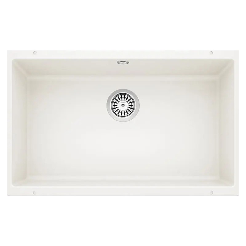 1521346 PRONTA CONSEGNA - Blanco | Lavello a una vasca ROTAN 700-U 1521346 finitura bianco da 73 cm - Sottotop