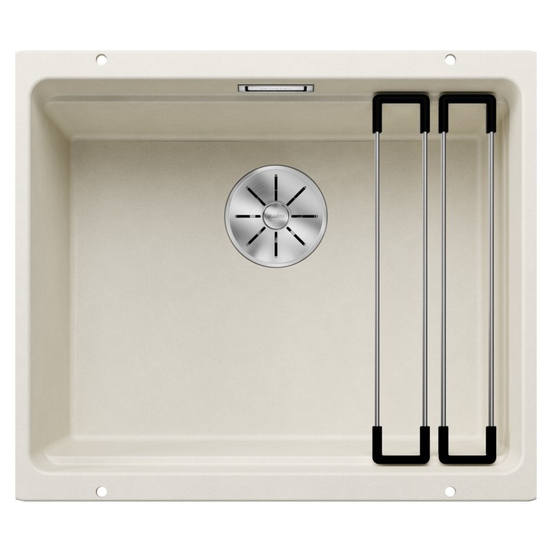 3527075 Blanco | Lavello a una vasca ETAGON 500-U Satin Gold 3527075 finitura soft white da 53x46 cm - Sottotop
