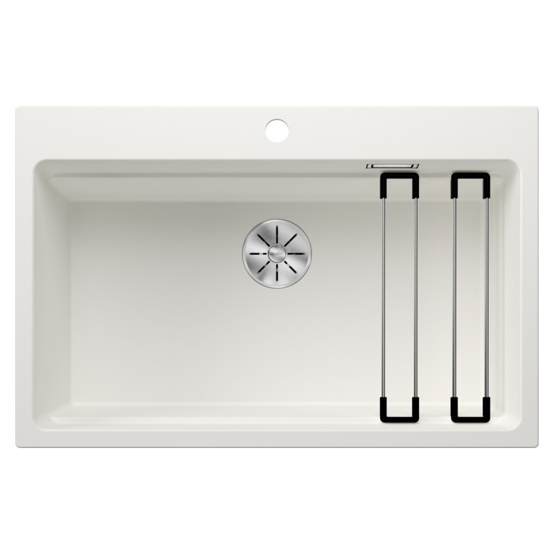 5525191 Blanco Lavello a una vasca ETAGON 8 Platinum 5525191 finitura bianco da 78x51 cm - Sopratop - PROMOZIONE ATTIVA FINO AL 10/09