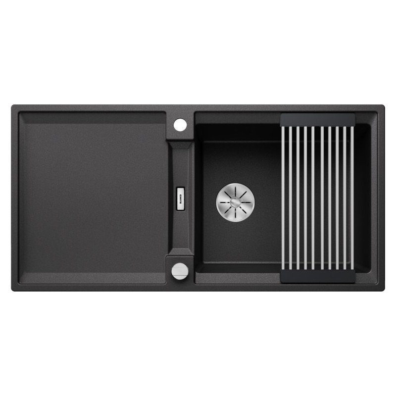 1527618 Blanco Single bowl sink with reversible drainer ADIRA XL 6 S 1527618 anthracite finish 100x50 cm - Overmount