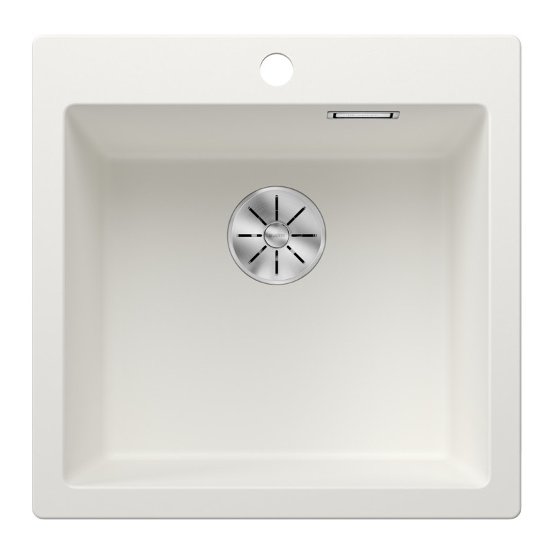 5521672 Blanco Lavello a una vasca PLEON 5 Platinum 5521672 finitura bianco da 51x51 cm - Sopratop