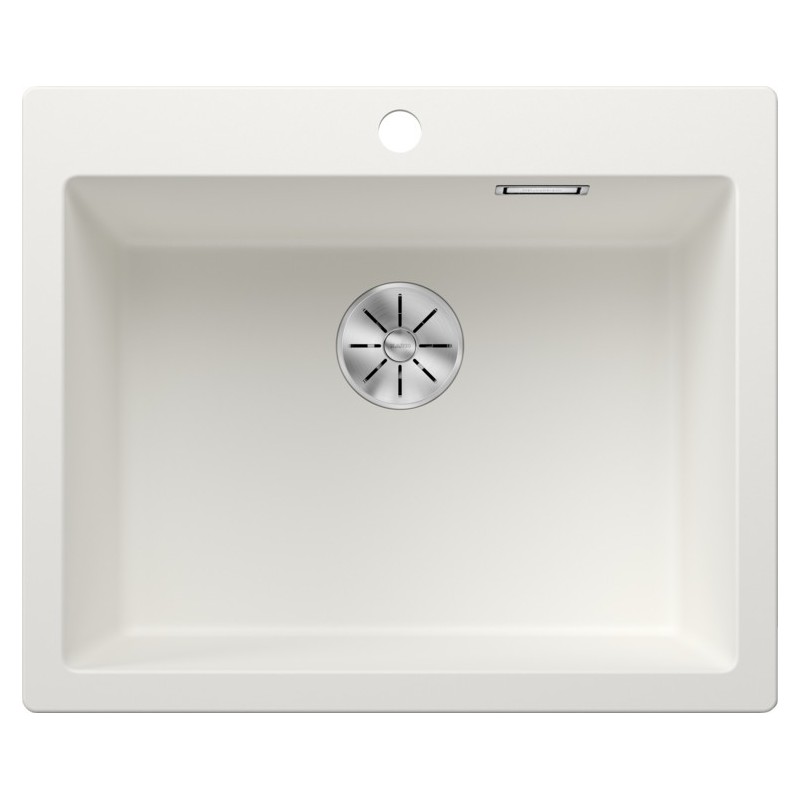 5521683 Évier à une cuve Blanco PLEON 6 Platinum 5521683, finition blanche, 61 x 51 cm - À poser
