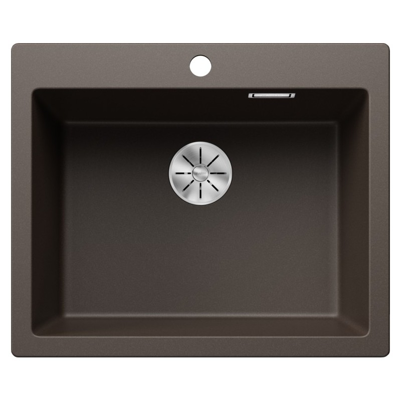 5521688 Blanco PLEON 6 Platinum 5521688 single bowl sink, coffee finish, 61x51 cm - Above counter