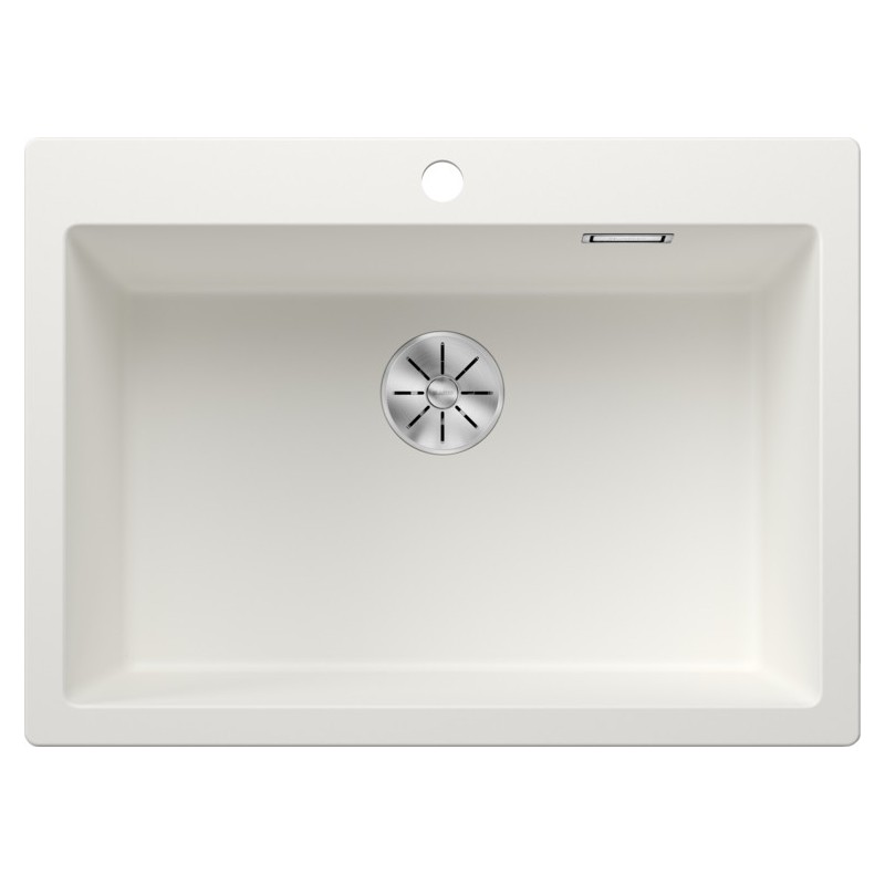 5523047 Blanco Lavello a una vasca PLEON 8 Platinum 5523047 finitura bianco da 70x51 cm - Sopratop