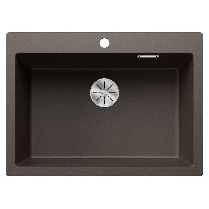 5523052 Blanco PLEON 8 Platinum 5523052 single bowl sink, coffee finish, 70x51 cm - Above counter