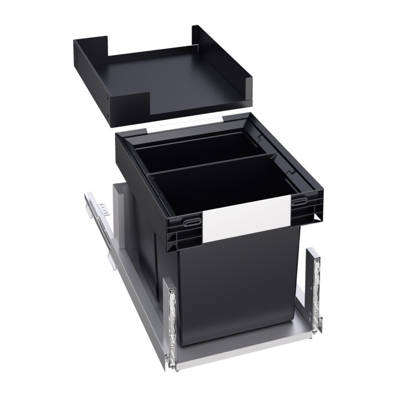 1527854 Blanco Unità raccolta differenziata SELECT II 40/2 Combi 1527854 da 46 cm - 2 contenitori