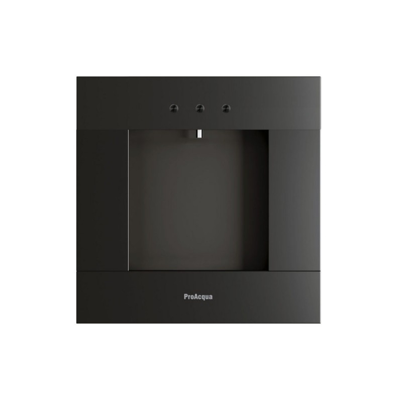 1800087 Distributeur d'eau encastrable ProAcqua OMDE 60 1800087, 60 cm, finition noir mat