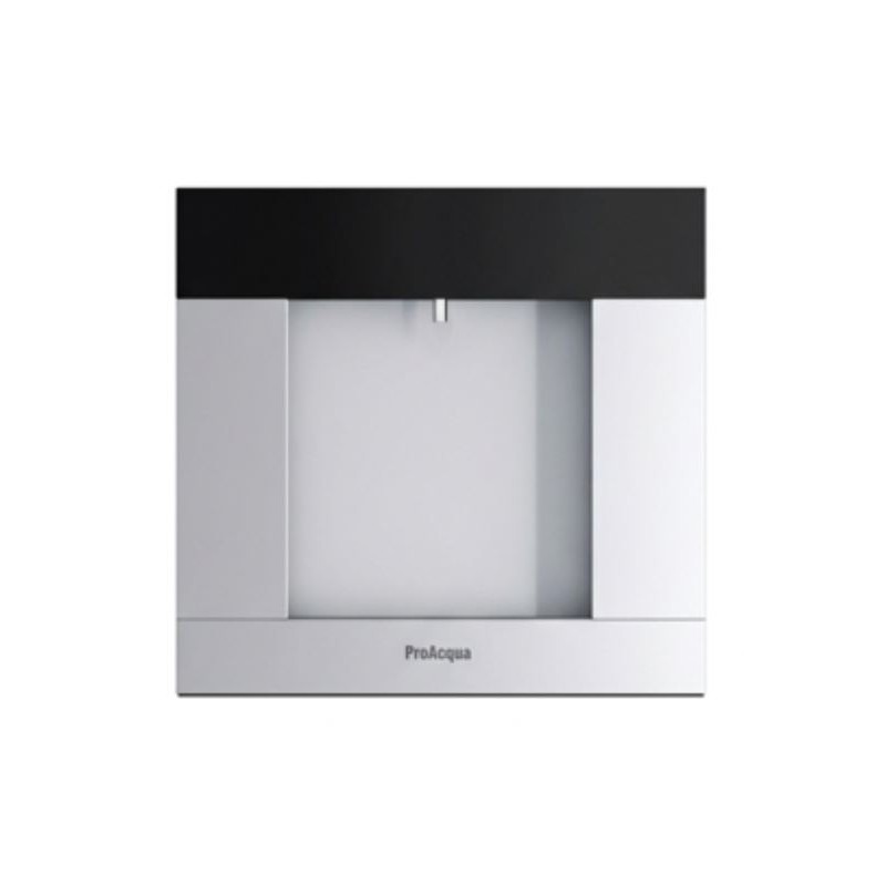 1800088 Distributeur d'eau encastrable ProAcqua OMDE 45 1800088, finition acier inoxydable et cristal noir, 60 cm