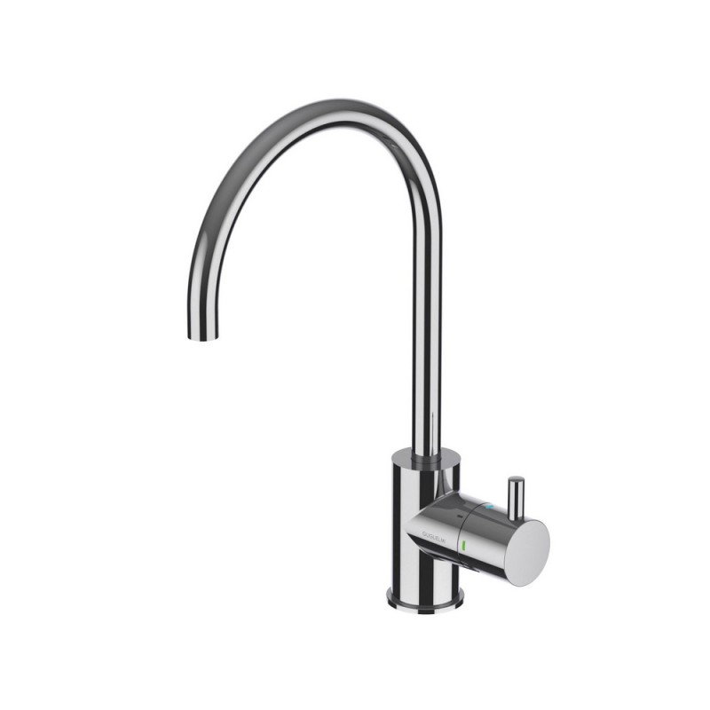 1801091 Mitigeur monocommande 3 voies ProAcqua OMIN 1801091, finition chromée - avec kit de purification d'eau