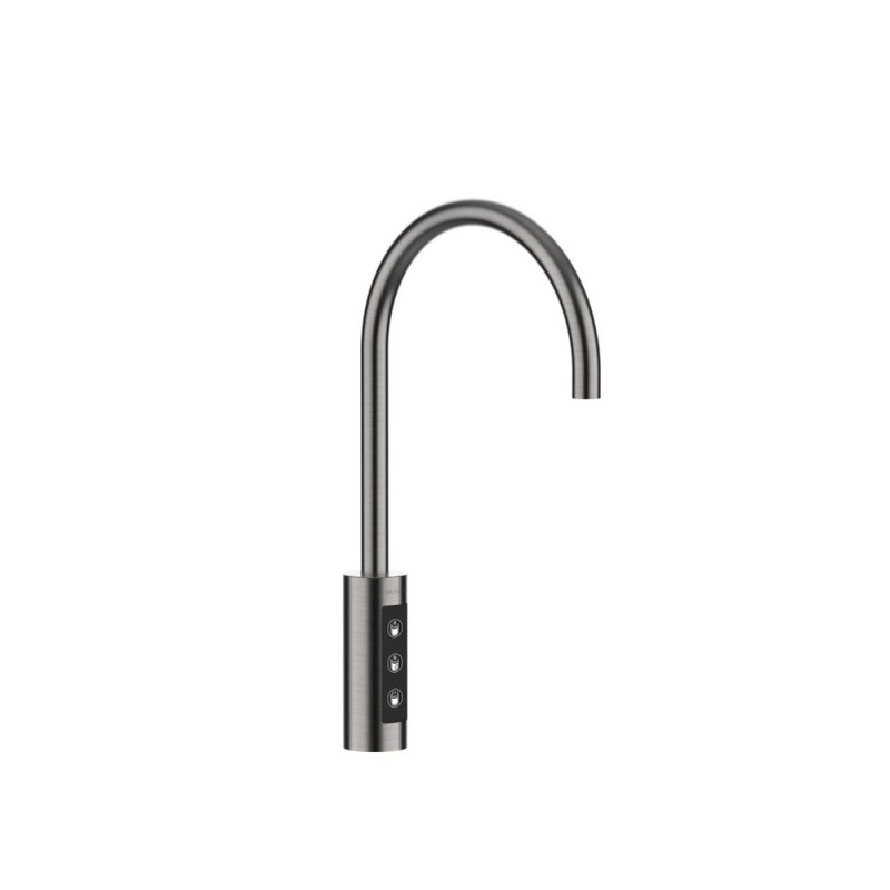 1801103 ProAcqua 3-way electronic control mixer OMIN 1801103 brushed nickel finish - with water purifier set