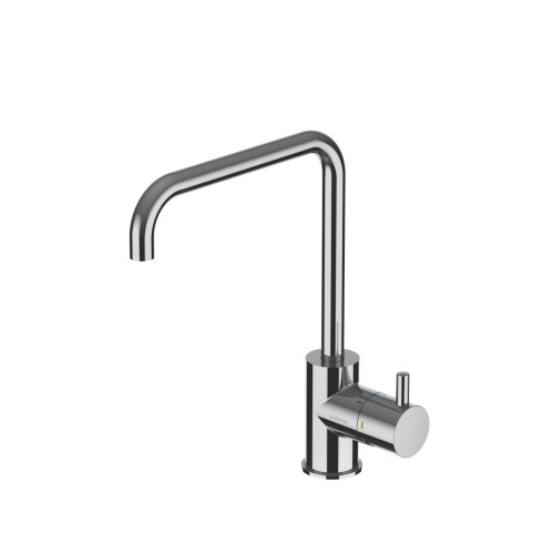 Mitigeur monocommande 3 voies ProAcqua OMIN 1801098, finition noir mat, avec kit de purification d'eau