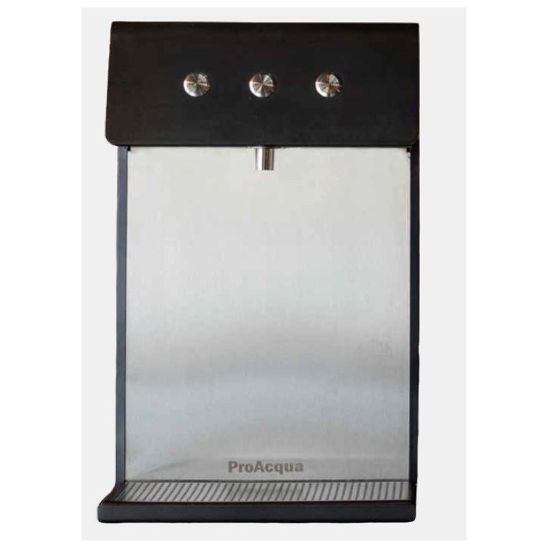  ProAcqua HRC MINI 1801026 countertop water dispenser, 26 cm deep black finish
