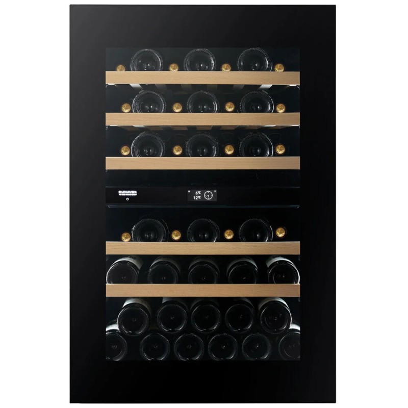 DVN-44.120DB.TO Dunavox NOBLE-44.TO DVN-44.120DB.TO 59cm Built-in/Undermount Wine Cellar in Black