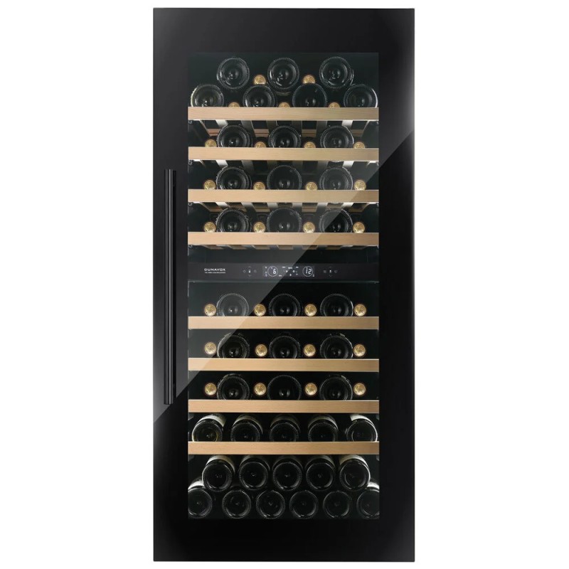 DVS-70.185DB Cave à vin encastrable Dunavox SPIRIT-70 DVS-70.185DB 59 cm, noire