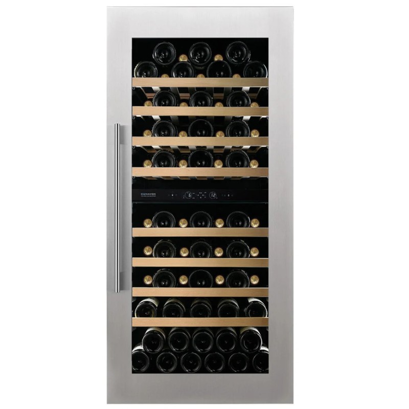 DVS-70.185DSS Cave à vin encastrable Dunavox SPIRIT-70 DVS-70.185DSS, 59 cm, finition inox