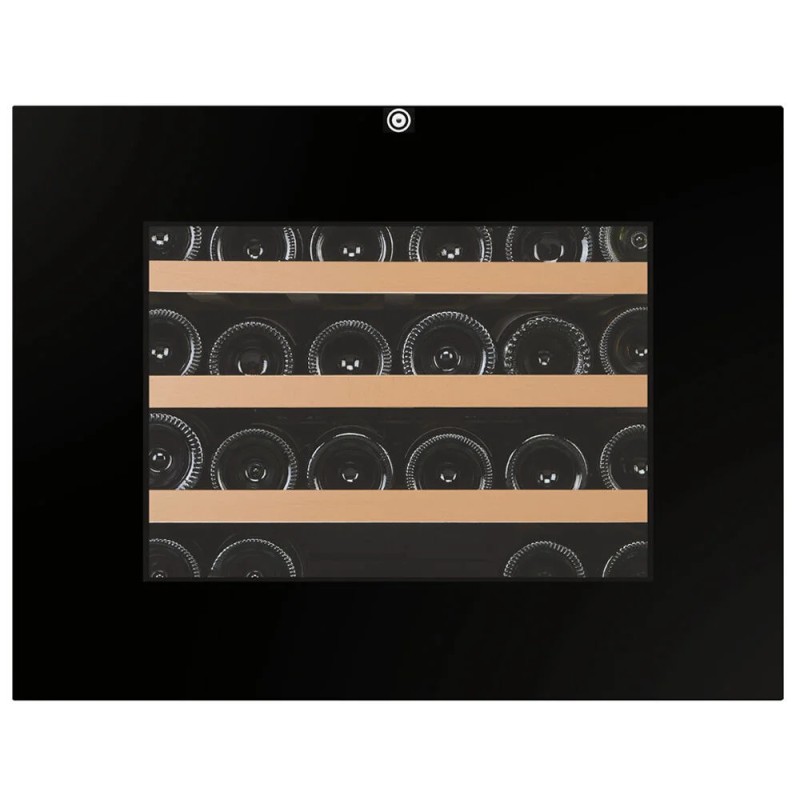 DXB-24.51B.TO Vinoteca empotrable Dunavox BALANCE-24.TO DXB-24.51B.TO de 59 cm en color negro.
