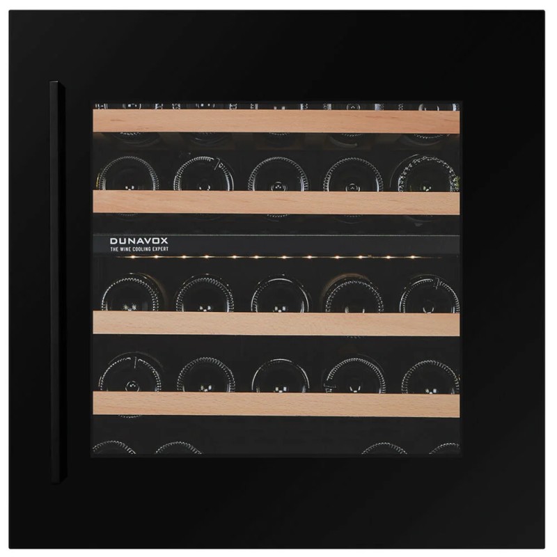 DXJ-26.69DB Dunavox JOY-26 DXJ-26.69DB 59cm Built-in Wine Cooler in Black