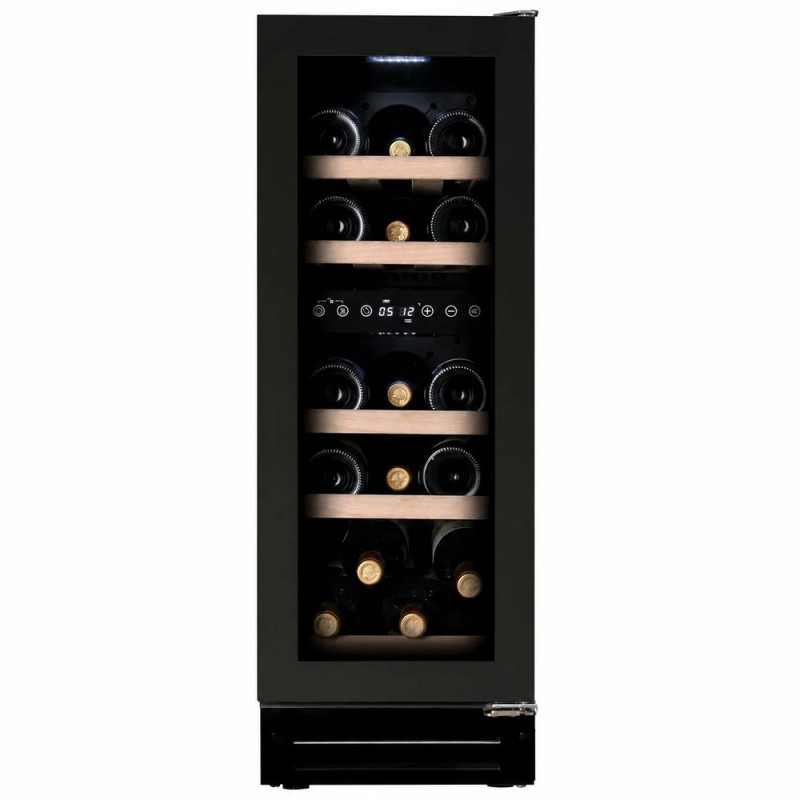 DAUF-17.58DBH Dunavox Cantina vino a incasso o libera installazione FLOW-17H DAUF-17.58DBH finitura nero da 30 cm