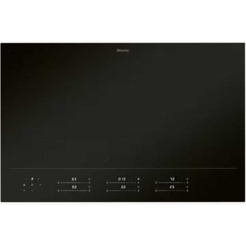 KM 8685 FL MattFinish Plaque de cuisson à induction Miele KM 8685 FL MattFinish 80 cm à encastrer, finition noir mat