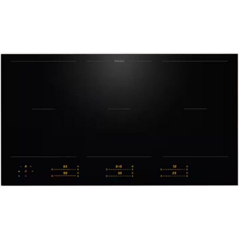 KM 8595 FL Placa de inducción empotrable de vitrocerámica negra Miele KM 8595 FL de 90 cm