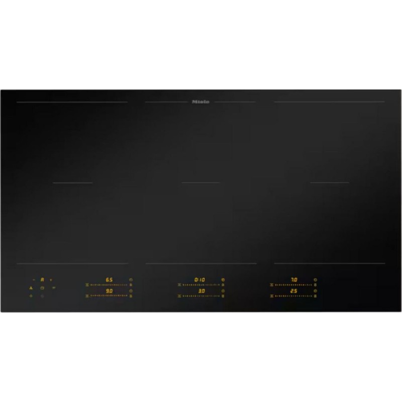 KM 8595 FL MattFinish Miele Piano cottura a induzione Filotop/Appoggio KM 8595 FL MattFinish finitura nero opaco da 90 cm