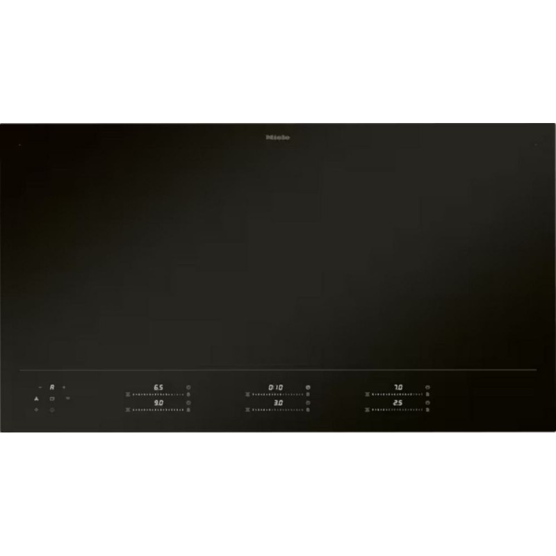 KM 8695 FL MattFinish Plaque de cuisson à induction Miele KM 8695 FL MattFinish 90 cm, finition noire mate