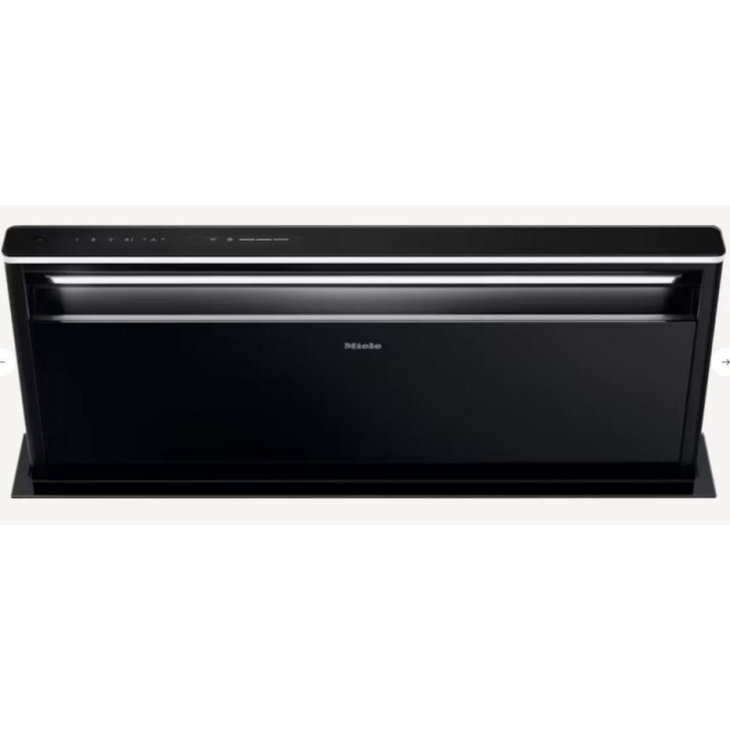 DAD 6880 Levantar Miele Cappa da base DAD 6880 Levantar Ambient finitura nero da 80 cm