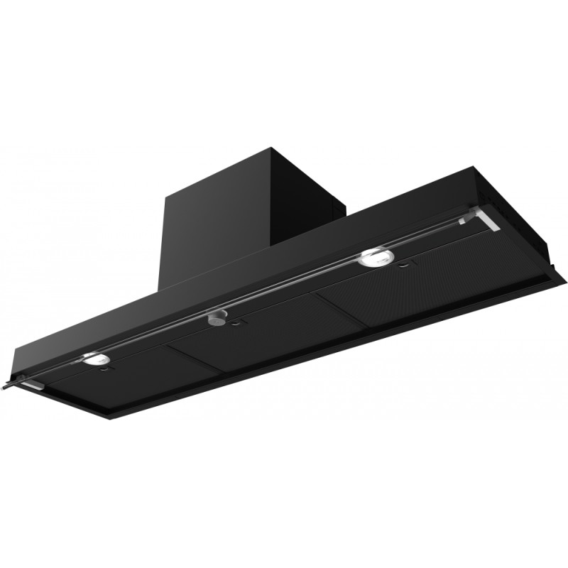 305.0717.357 Hotte encastrable sous meuble Franke FST PLUS BK 1208, réf. 305.0717.357, 120 cm finition noir mat