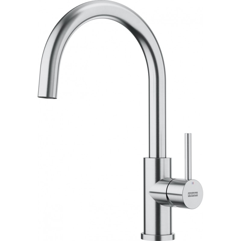 115.0747.473 Robinet mitigeur monocommande Franke SMART GLENDA J 115.0747.473, finition inox satiné