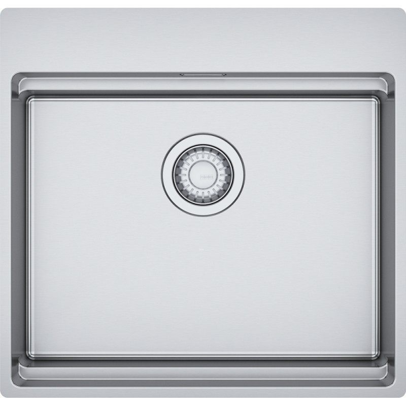 127.0753.795 Évier Franke à une cuve, à encastrer/semi-encastré, BOX BXX PRO 210-50 TL 127.0753.795, finition inox satiné, 53 cm