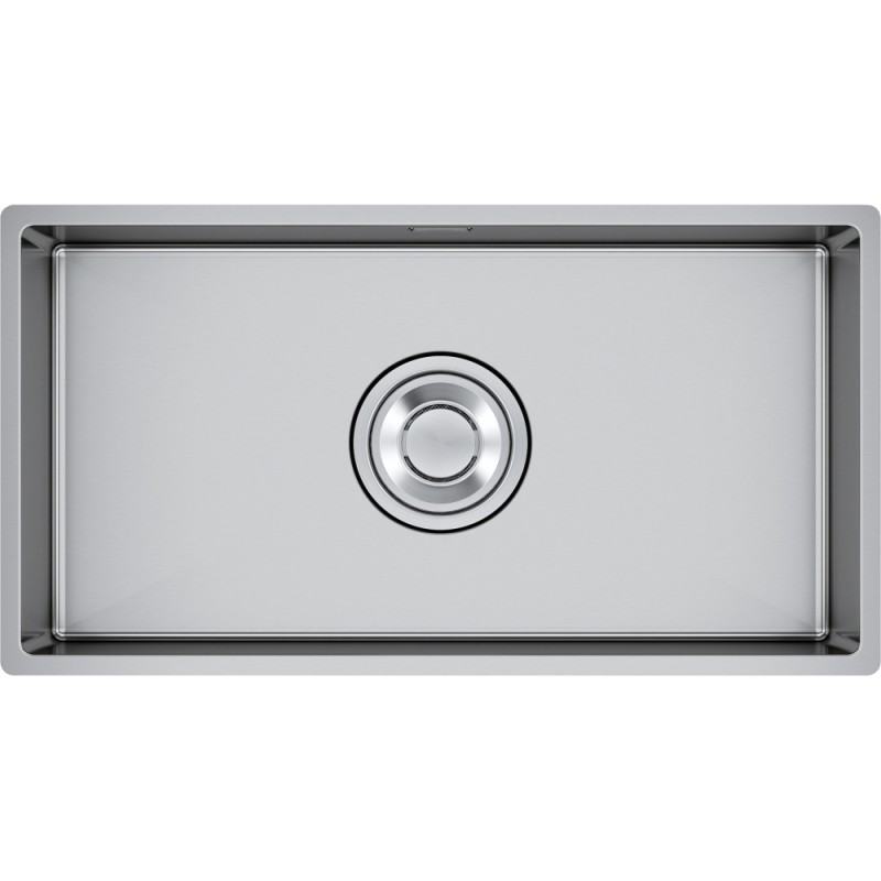 127.0755.502 Franke Lavello una vasca Filotop/Semifilo/Sottotop BOX BDX 210/110-80 127.0755.502 in acciaio inox da 84 cm