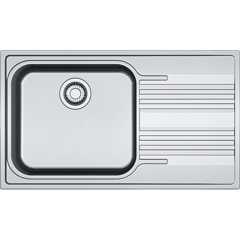 101.0356.849 Franke: SRX 611-86 LB 101.0356.849 built-in stainless steel sink with right drainer, 86 cm