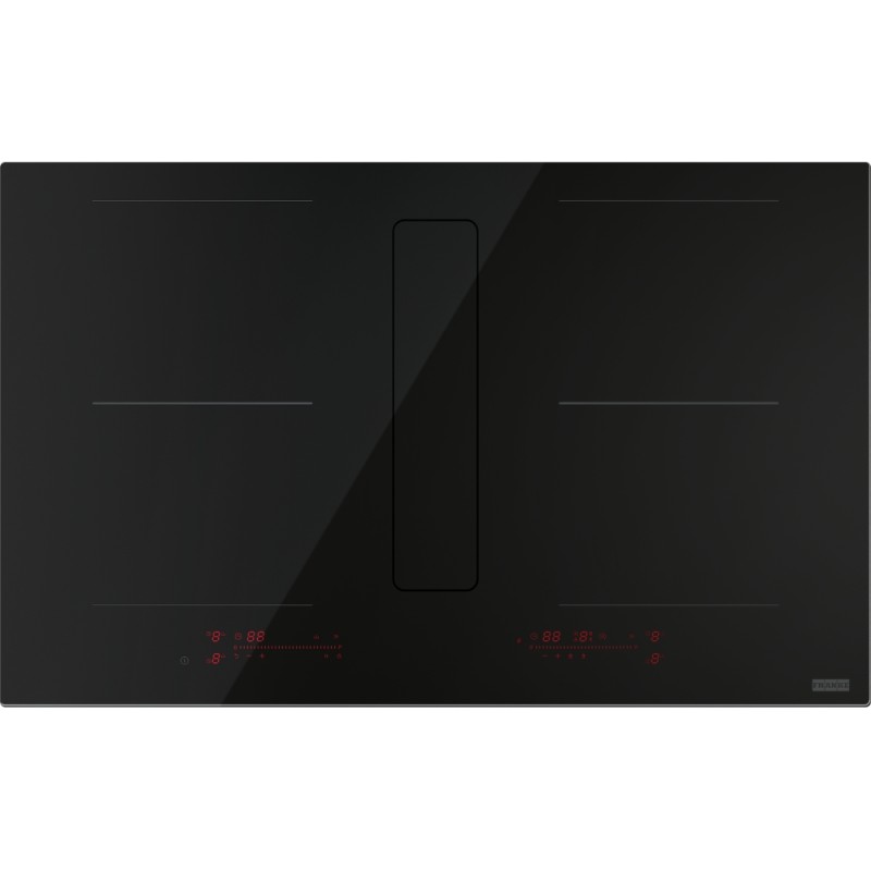340.0731.875 Franke: Plaque à induction avec hotte intégrée Maris FMA 8362 MO R HI 340.0731.875 finition noire 83 cm