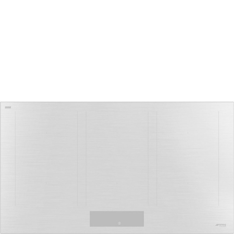 SIM3964MWH Smeg Piano cottura a induzione SIM3964MWH in vetroceramica bianco opaco da 90 cm