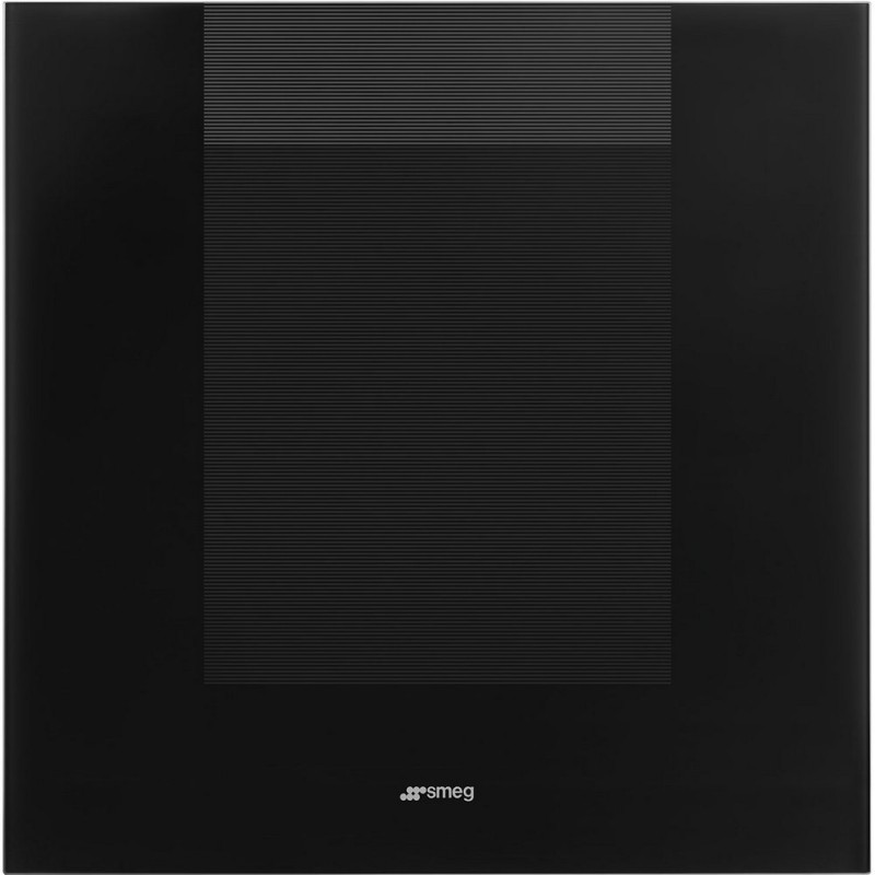 CVI129B3E Vinoteca empotrable Smeg CVI129B3E de 60 cm con acabado negro brillante.