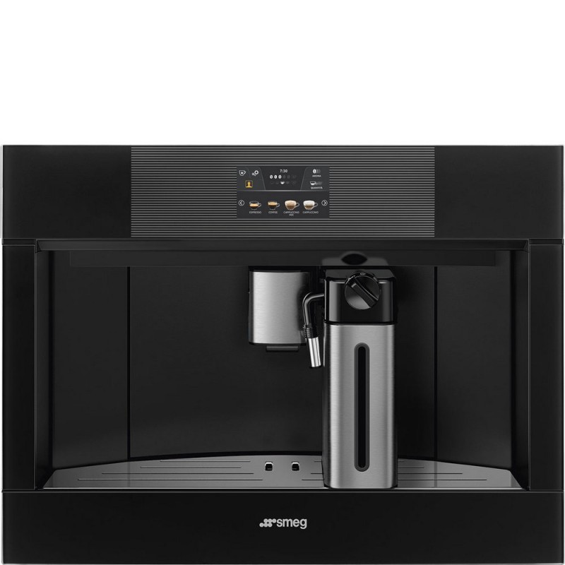 CMS4104B3 Smeg Macchina da caffè espresso da incasso CMS4104B3 finitura nero da 60 cm