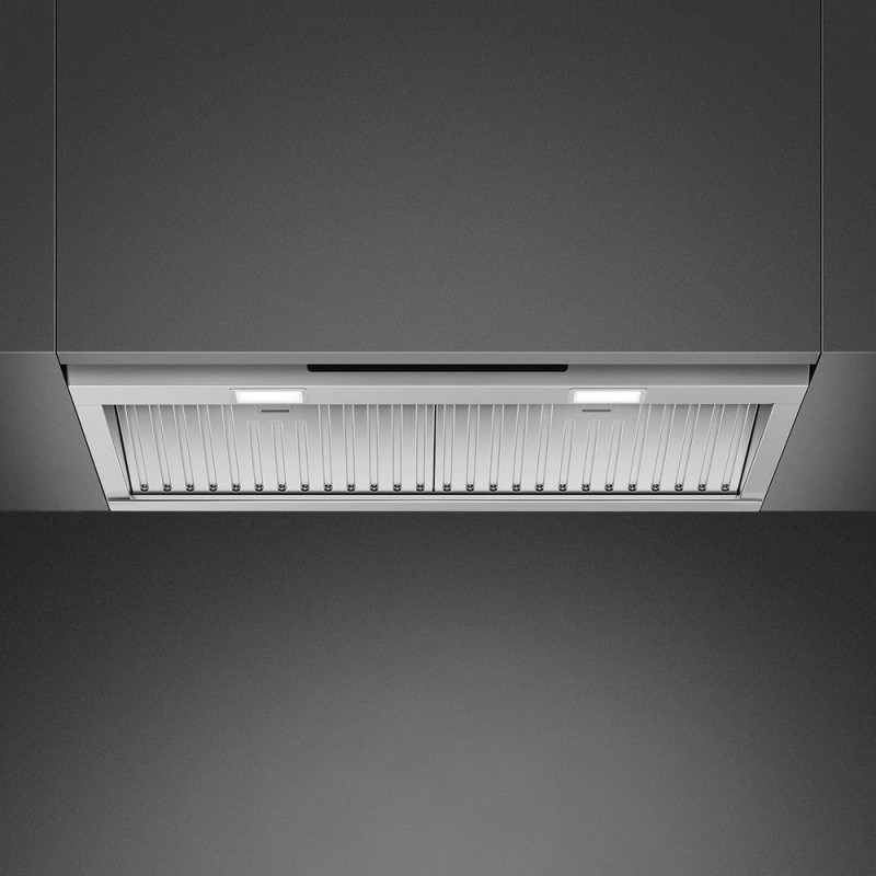 KSGT74X Smeg Cappa aspirante integrata KSGT74X finitura acciaio inox da 75 cm