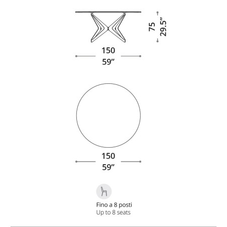 Big Round Fisso T401