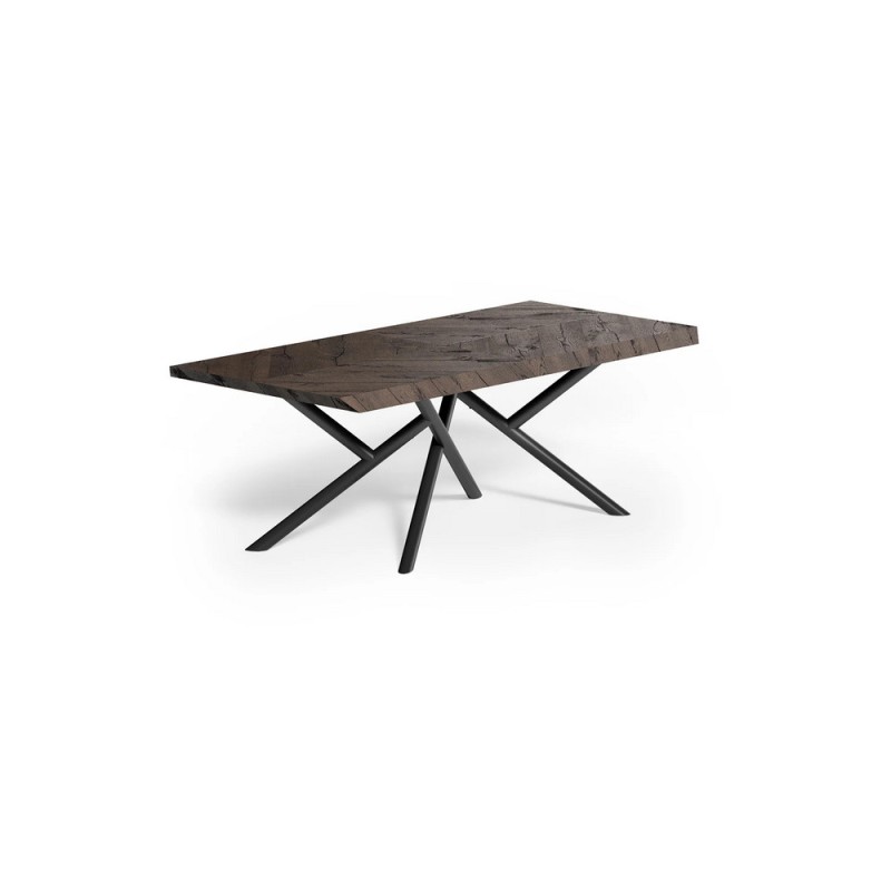 Random Fisso T252_220110 Mesa de centro fija Ozzio Random T252 con estructura metálica y tablero a elegir de 220 x 110 cm.