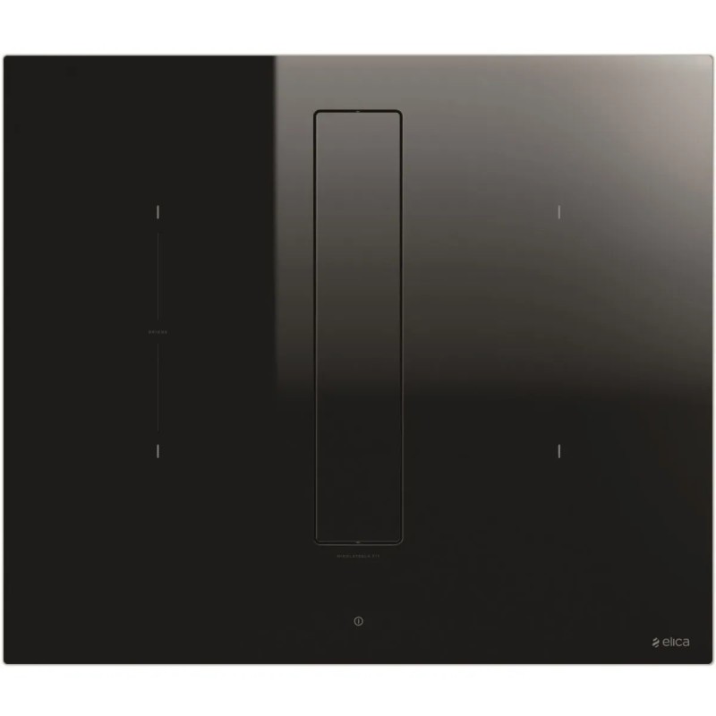  PRONTA CONSEGNA - Elica Piano cottura a induzione con cappa aspirante integrata NIKOLATESLA FIT BL/A/60 PRF0167053 finitura nero da 60 cm